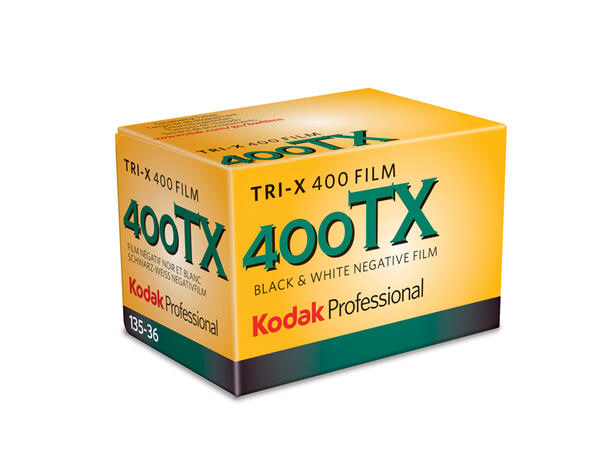 Kodak Tri-X Pan 400 TX 135/36 Sort/Hvit-film 400 ASA